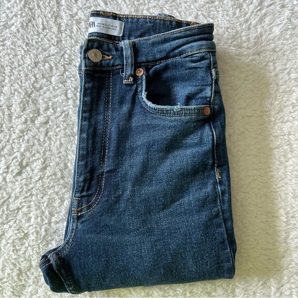 Zara High Waisted Skinny Jeans Size 2 - Picture 5 of 5